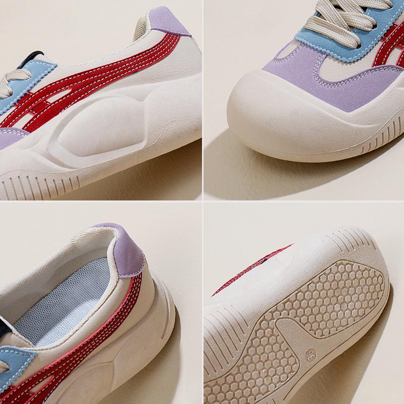 Νέες προσφορές φθινοπώρου σε άσπρα, αναπνεύσιμα παπούτσια, γυναικεία χαμηλά παπούτσια, casual παπούτσια, πλατφόρμες