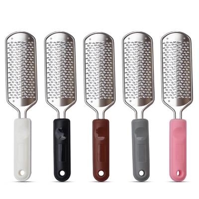 304 Stainless Steel Replaceable Foot Rasp File Customized Color for Dead Skin Removal Pedicure Tools