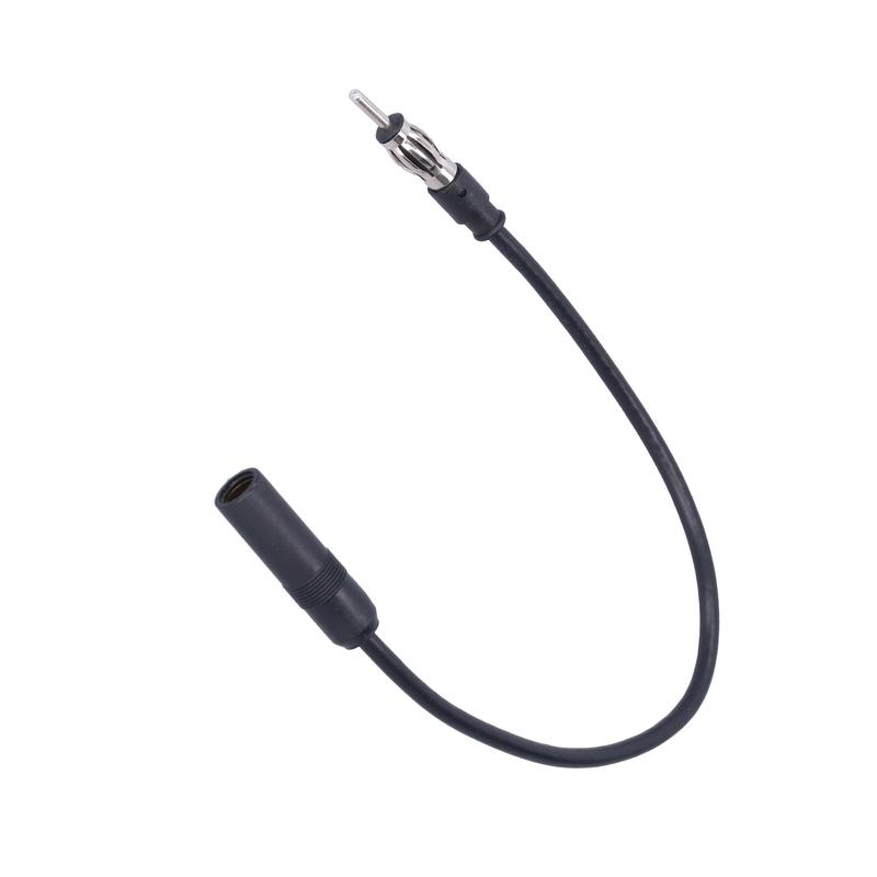 Car Antenna Extension Cable FM Antenna Extension Wire FM Radio Antenna Extension Cable Cord Portable Accessory for Car Black