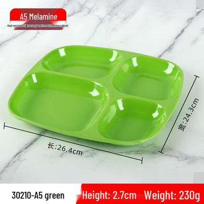 Divided Melamine Cafeteria Tray