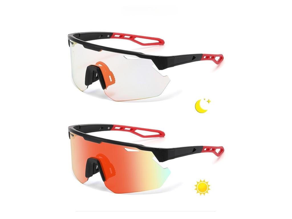 Bicycle sunglasses, photochromic sunglasses for men and women, UV protection,1 item