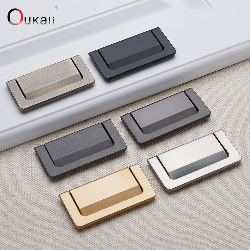 Modern Gold Finish Drawer Cabinet Handle Kitchen & Bedroom Dresser Door Pulls Office Use