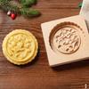 Cookie Molds for Baking Wooden Cookie Cutter 3D Gingerbread Cookies Moulds Press Cake Embossing Pumkin Bakery Gadgets Stamps