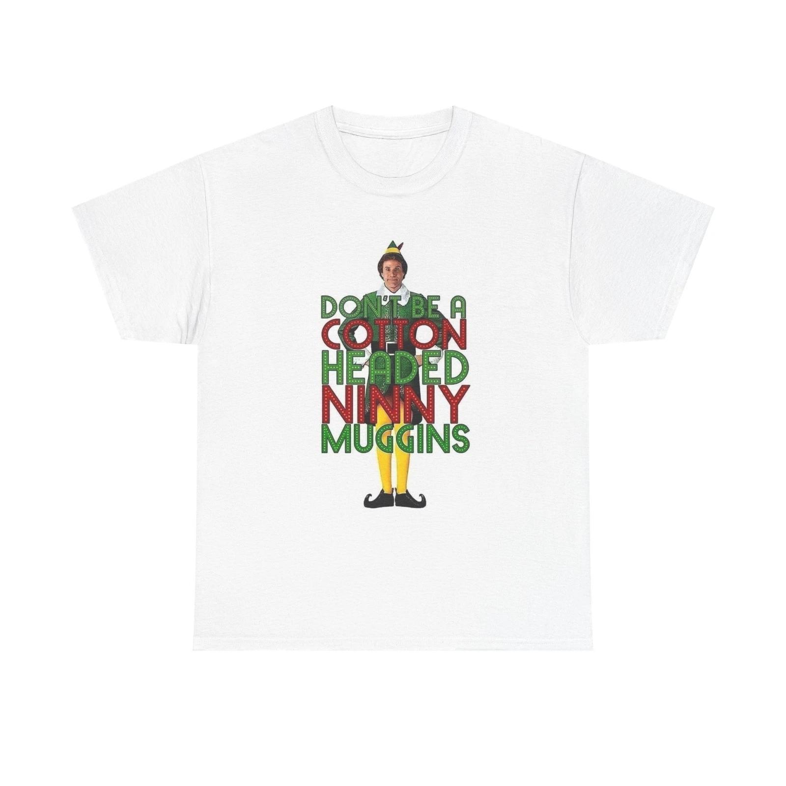 Men s and Women s T-shirts Elf Graphic M