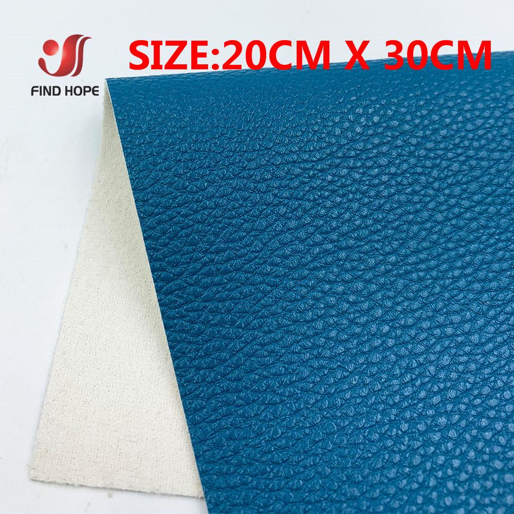 Lychee Pattern PU Leatherette Sewing Fabric Faux Leather Synthetic DIY Craft Brooch Bows Handmade Earring Making Doll Sheet