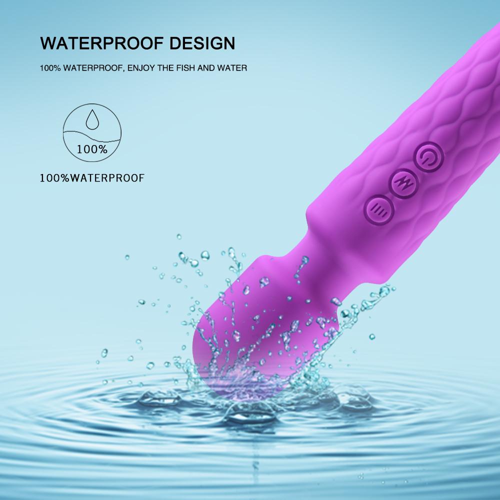 Powerful Magic Wand Vibrators for women G Spot Clitoris Stimulator Dildo Wand Massager Masturbator AV Stick Sex Toys for