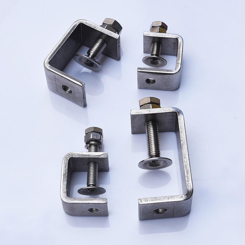 C304 Tiger Claw U-Shaped Stainless Steel Pipe Clamp