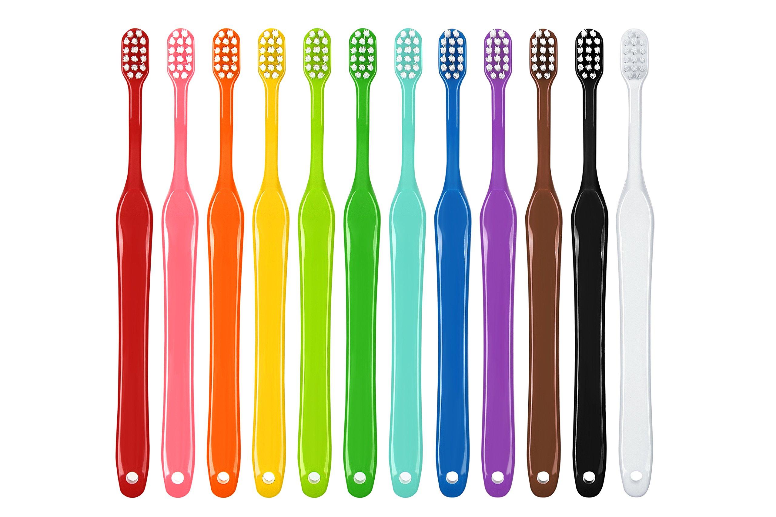 

L Dental Toothbrush for Mini 12 Easy to Suitable for Elementary School and Ages Solid 12 APIS Children, Head, Colors, Brush, Students, Kindergarten,