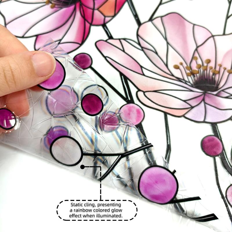 Adorable Bees Style Glass Sticker DIY Honeybee Wall Decals For Glass Windows Removable Sticker