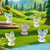 Non-Toxic Glow In The Dark Fox Ornaments 10/20Pcs Luminous Fennec Fox For Fairy Garden Night Light Decor