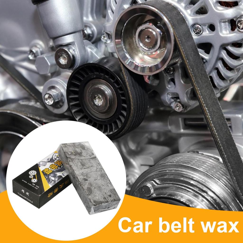 Car Belt Wax Auto Engine Belt Maintenance Wax Anti-Slip Protect Reducing Noise Maintenance Tool for Automobile Vehicle Car