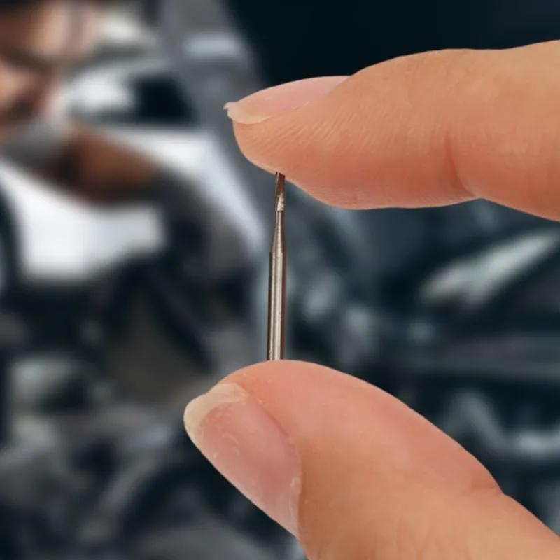 Wiertło do naprawy przedniej szyby samochodowej Wiertło do szkła Łatwe w montażu Trwałe wiertło ze stali wolframowej 1mm Części samochodowe 1/2/4/6/10 szt.