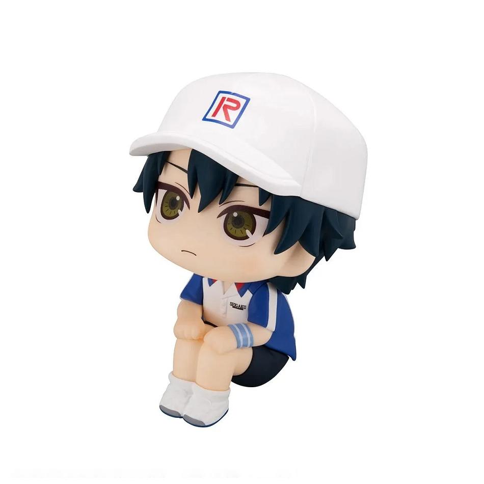 9Cm Anime The New Prince Of Tennis Figure Sitting Look Up Ryoma Echizen/Keigo Atobe Action Q Version Figurine Pvc Collection Toy