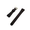 Watch Genuine Commercially Available Urethane 19mm Lug 16mm Buckle Black Band, Width, Width, Urethane, DAL3BP, Men's