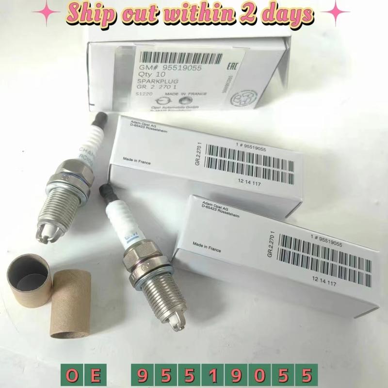 Spark Plug For Opel Vauxhall Chevrolet Optra 2004-2010 Captiva 2007-2017 OEM 9195109 95519055 4pcs
