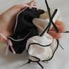 gemade Noir ribbon scrunchie #G008