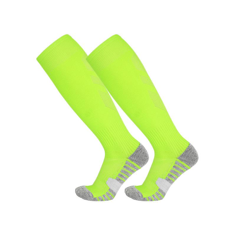 2026 Non-slip Actual Combat Football Socks Men's High-tube Professional Socks Thickened Towel Bottom Long Tube Children's Sports Socks