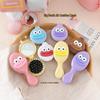 Cartoon Big Mouth Mini Air Cushion Hair Comb - Portable, Detangling, & Massaging for Women