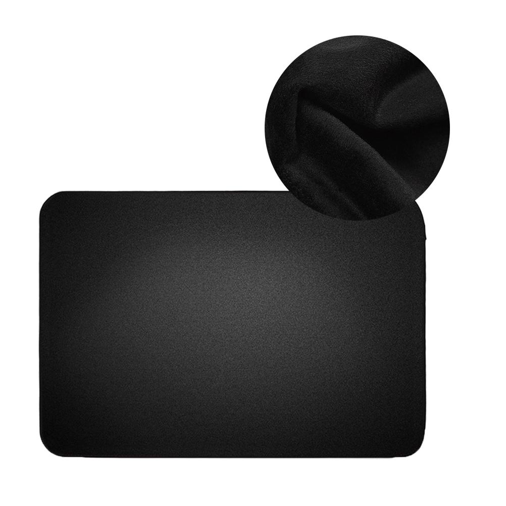 Black Polyester Monitor Cover Protector For Lcd Computer Screen Dust Proof Scratch Resistant Travel Storage Protection