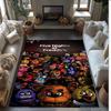 Five Nights at Freddy’s Kristall-Samt-Teppich, Weicher Anti-Rutsch Kristall-Samt-Teppich für Wohnzimmer, Schlafzimmer, Heimdekoration
