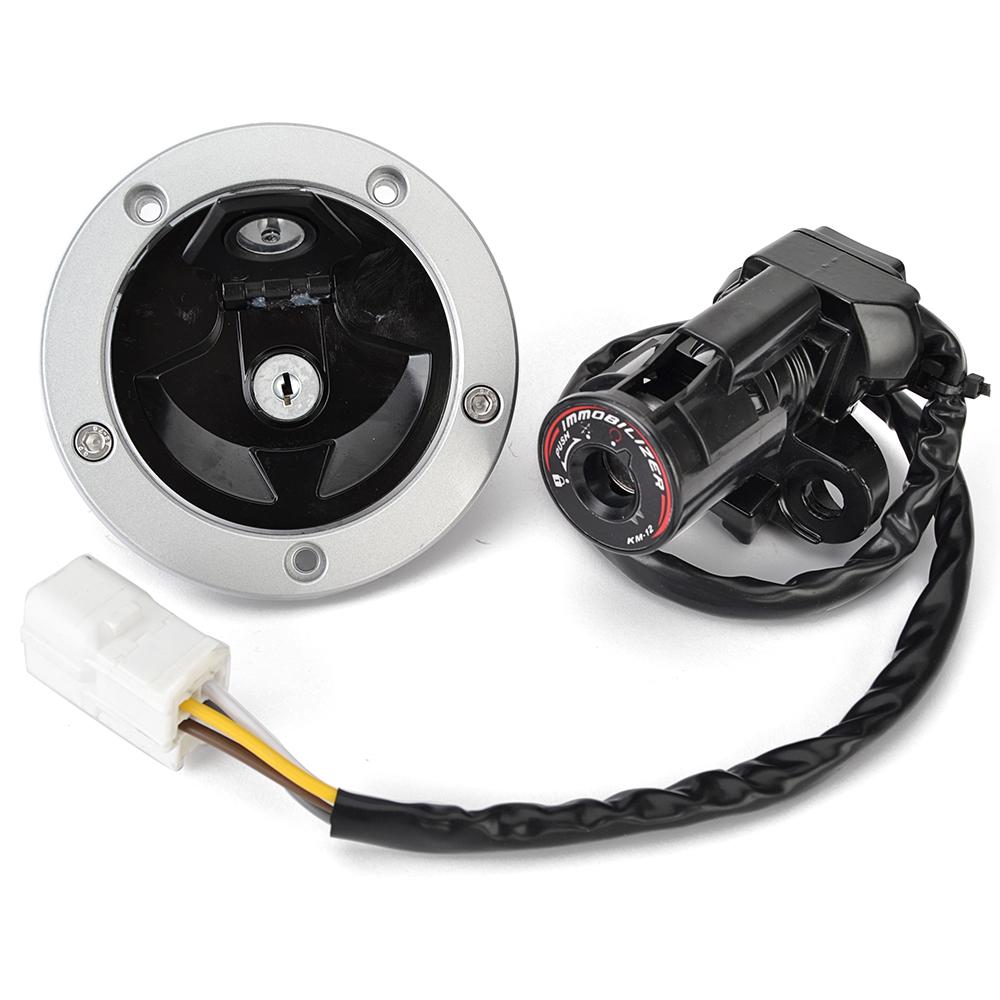 Fuel Cap Ignition Switch Seat Lock For Kawasaki ZX1400 ER650 ER6N EX650 ER6F EX400 Ninja ZX14R 650 400R 27005-0552 51049-0714