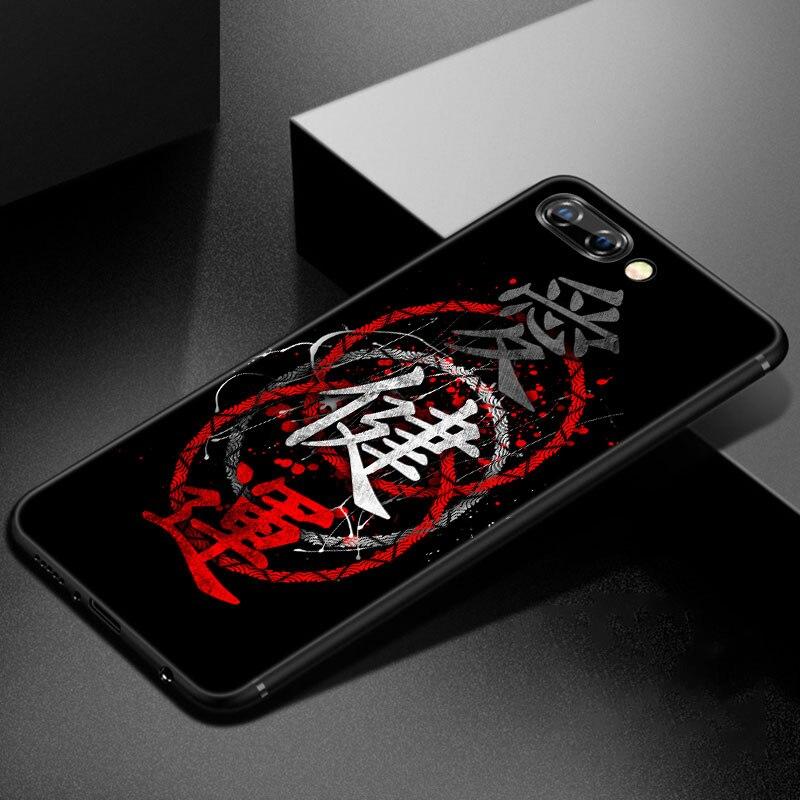 Japońska sztuka samurajska etui na telefon dla Huawei Honor 7A 8A 9X 20 Pro 8 10X Lite 7S 8C 8S 8X 9A 9C 10i 20i 30i 20E 20S czarne etui