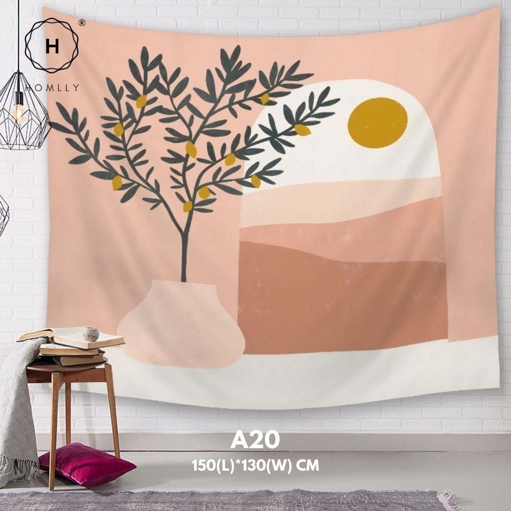 

HOMLLY Абстрактные настенные гобелены в стиле середины века (X2ШТ) A20 X2