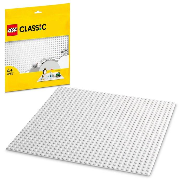 LEGO Classic Baseplate (White) 11026