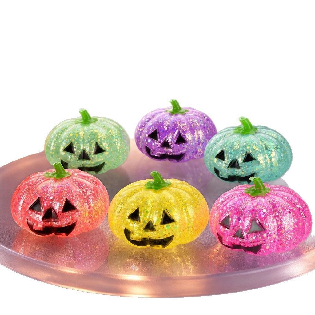 Squishy Maltose Halloween Pumpkin Stress Ball Fidget Sensory Toy For Adhd  Slow Rebound Squeeze Toy Adults Halloween Gift