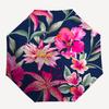 1pc Floral Pattern Open/Close Folding Umbrella, All- Portable Umbrella for & Men, Stylish Accessory (Holiday Gift) 8-Rib yy251213188
