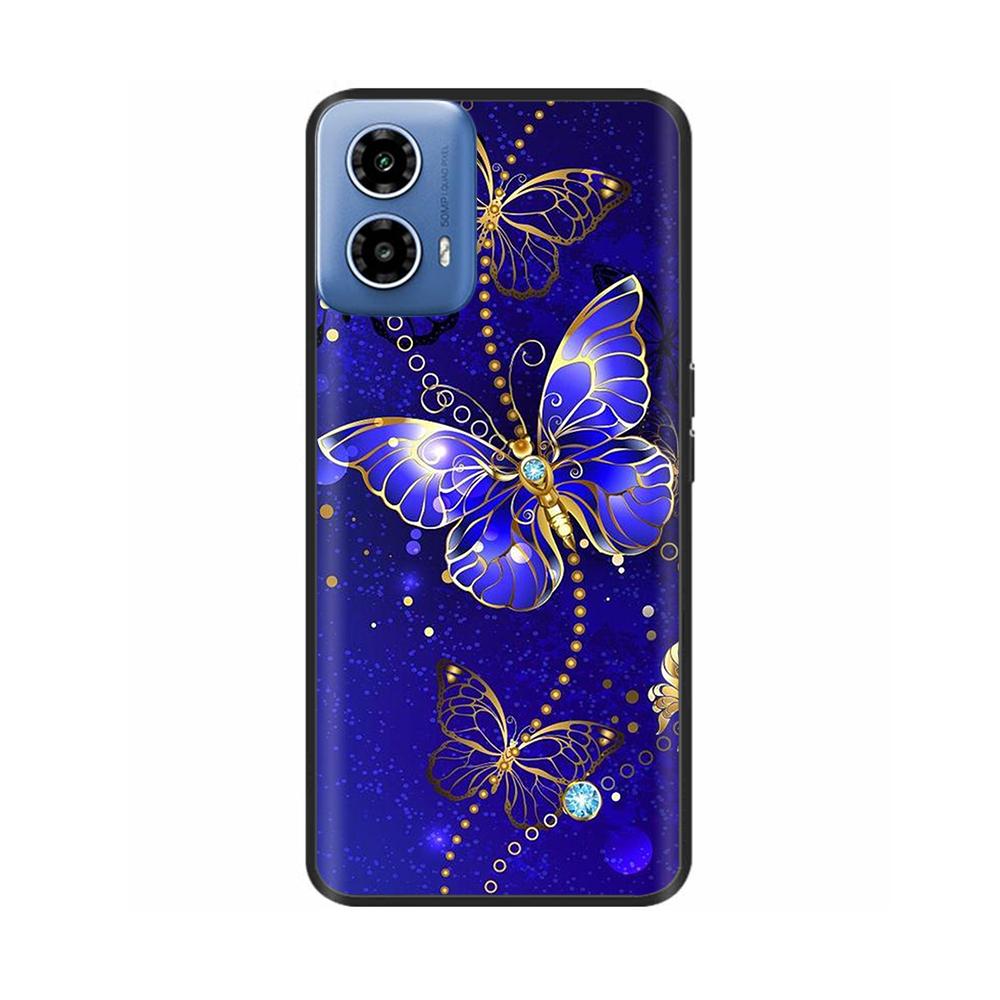 For Moto G34 5G Case Cover For Motorola Moto G34 Case motoG34 Soft Liquid Silicone Cartoon Phone Shell Protection Back Covers