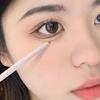 Flydende Eyeliner Liggende Silkeorm Pen Mat Skygge Fold Opklaring Hurtigtørrende Tebrun Pen Glitter Sød Øjenpose