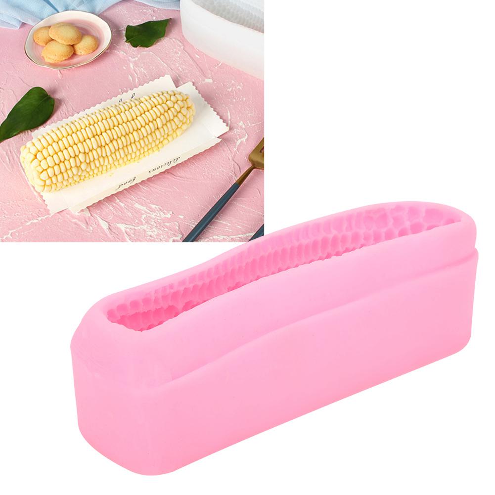 Corn Shaped Silicone Mold DIY Ice Cream Fondant Cake Mousse Chocolate Soap Mold Decorating Tool