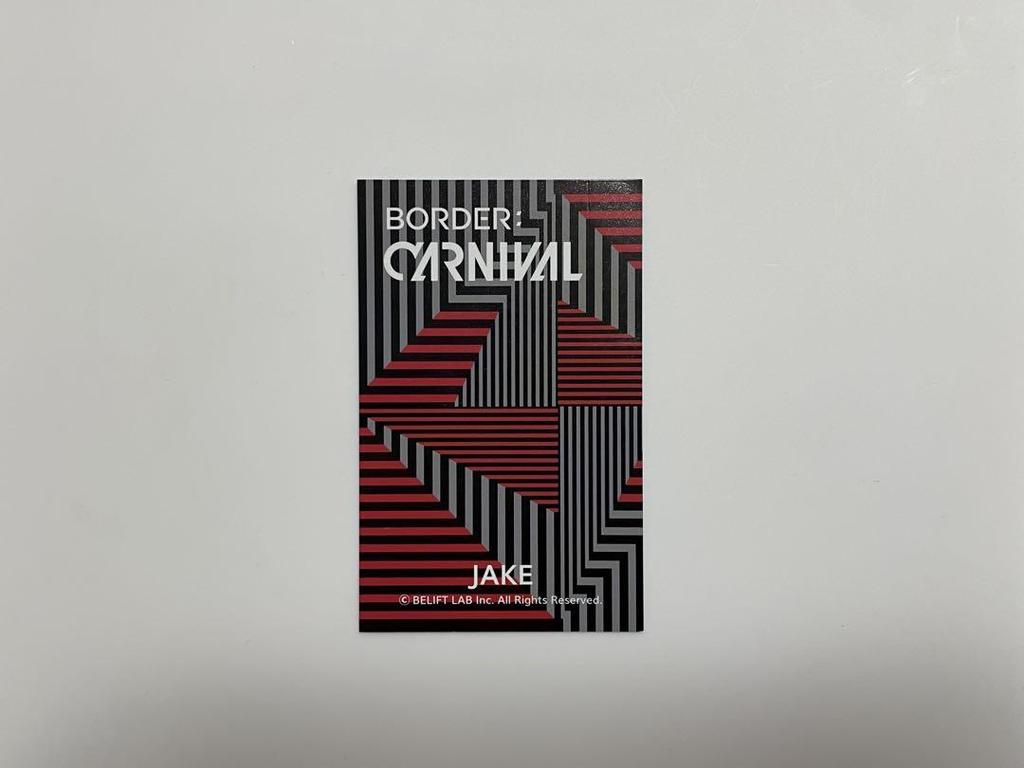 [USED] ENHYPEN Jake FEVER Trading Card Uniform