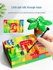 Feile House Slide Building Blocks for Kids 3+ - Hands-on Early Education Toy with Large Parts, Free Shipping