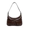 Vintage Double Pocket Underarm Bag Women'S Niche Design Sense Y2K Commuter Bag Shoulder Messenger Bag