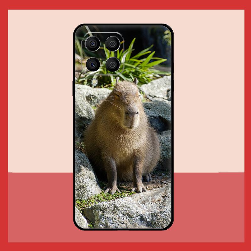 Animal Funny Capybara Case For Samsung Galaxy M11 M31 M14 M34 M54 M12 M32 M52 M15 M13 M06 M16 M36 M56 M53 M35 M55