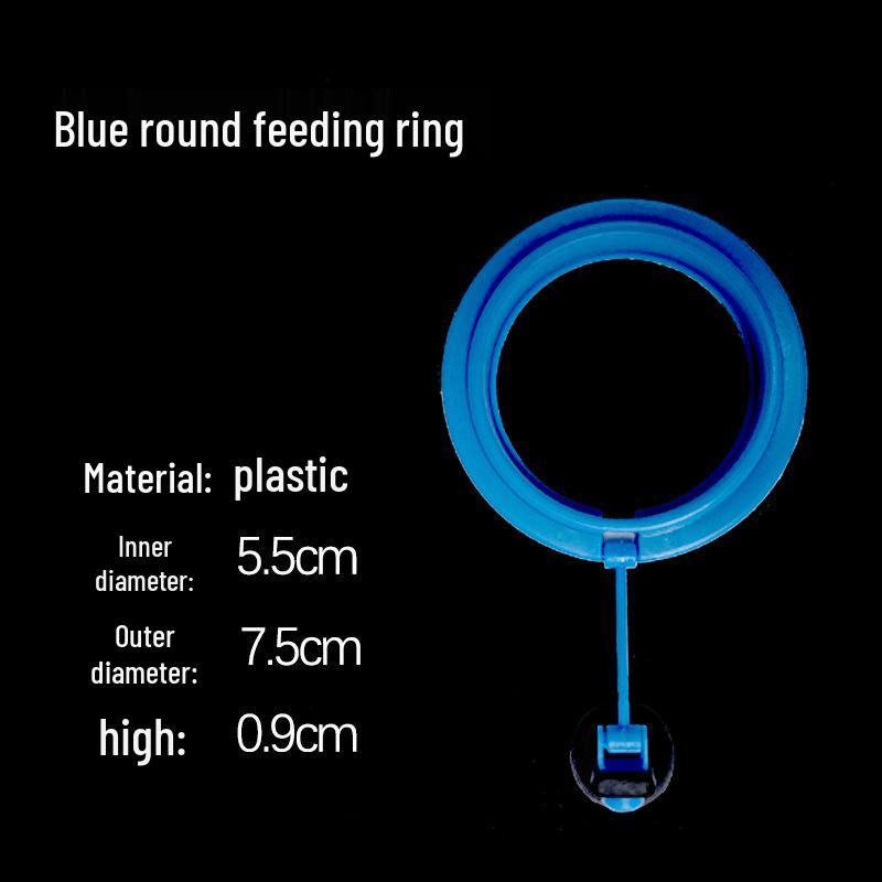 

Iyu Fish Tank Feeding Ring with Suction Cup - Square & Round Floating Circles