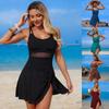 Costume da bagno intero bikini gonna sexy slim da donna stampato europeo e americano