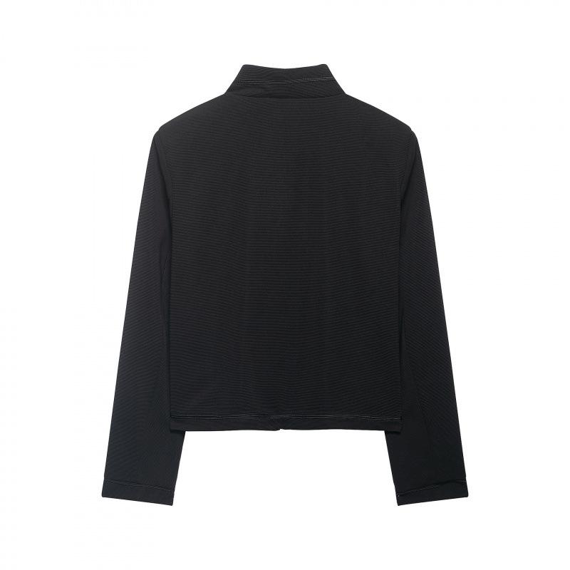 European and American style, new women's clothing, fashionable, versatile, cross-border temperament single-breasted short jacket