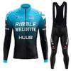 Winter Fleece Cycling Suit Bicycle Fleece Warm Ring Event Long Sleeve Suit 2026 Autumn Breathable Suit Cycling Suit