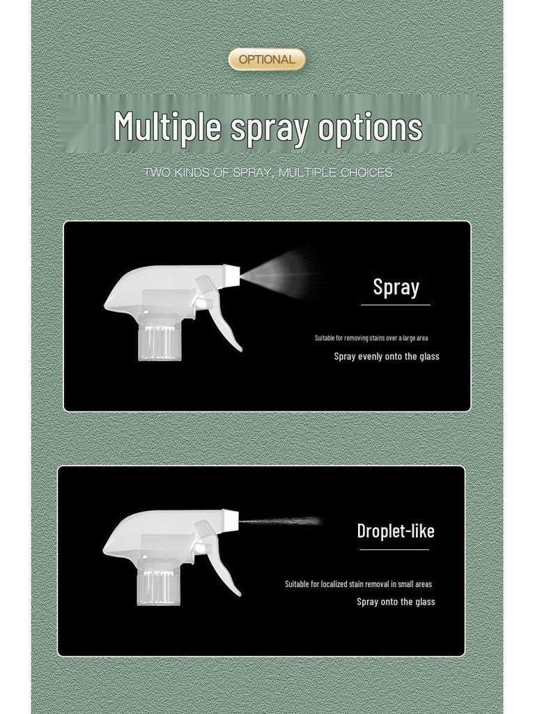 Glass & Mirror Cleaner: Stain & Limescale Remover Liquid for Windows & Household Use.