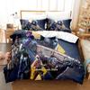 Game XDefiant Bedding Set Single Twin Full Queen King Size Bed Set Adult Kid Bedroom Duvetcover Sets Print Anime Bed Sheet Set