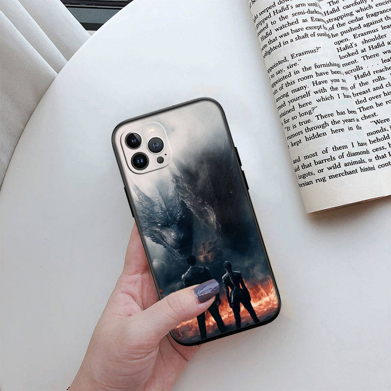 IR9 Fourth Wing Phone Shell for Samsung S20 S21 S22 S23 S24 FE Ultra Plus Lite S21S A55 A07 A17 F06 F16 M06 M16 M56 A36