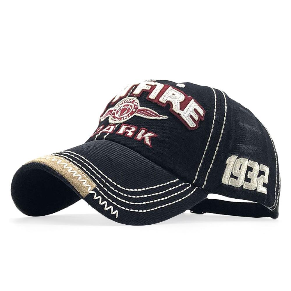 WILD WEST Cow Boy Embroidery Baseball Caps Spring Summer Outdoor Sports Distressed Faded Casquette Cotton Sun Hats Man Women