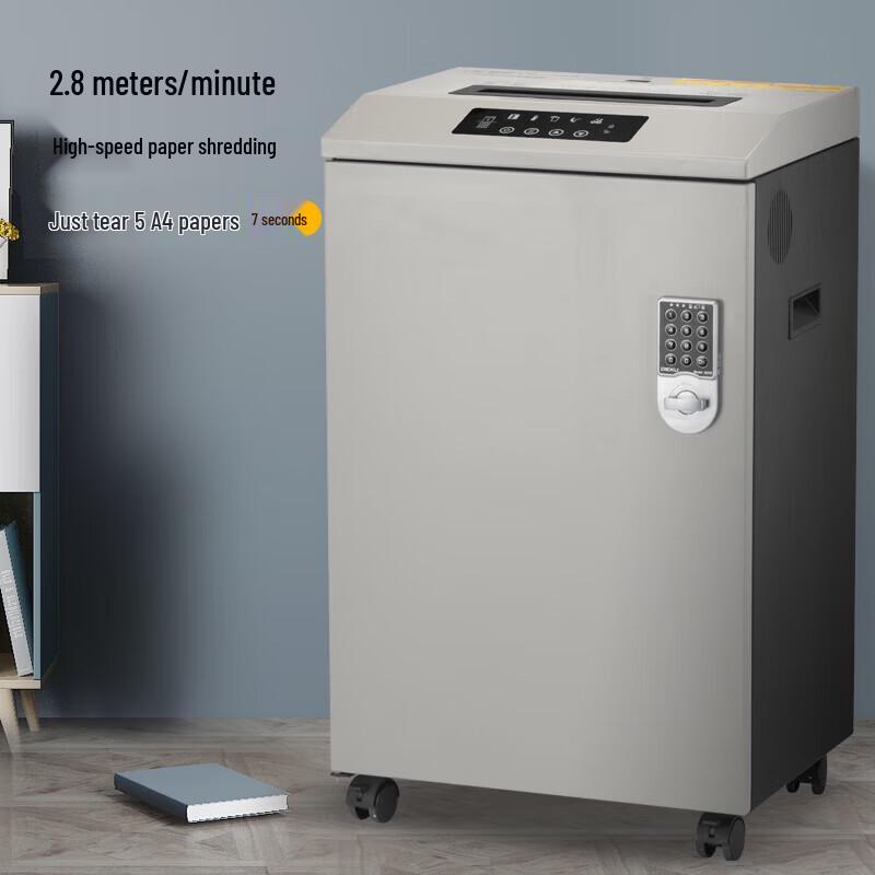 High-Security Micro-Cut Commercial Paper Shredder