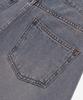 Road Road Maxi Denim Cutoff A-Line Long Skirt (Light Blue)