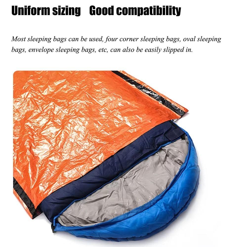 Reusable Survival Sleeping Bag Waterproof Thermal Blanket Emergency Sleeping Bag  Camping