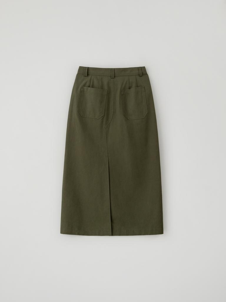 Tollo Classic Long Skirt (Khaki)
