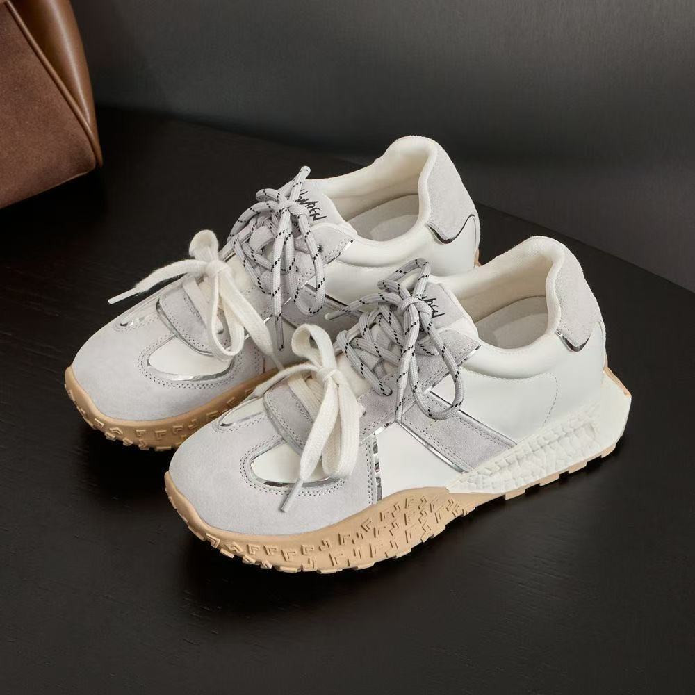Spring and Autumn new comfortable casual sports shoes Forrest Gump shoes platform German training shoes board shoes